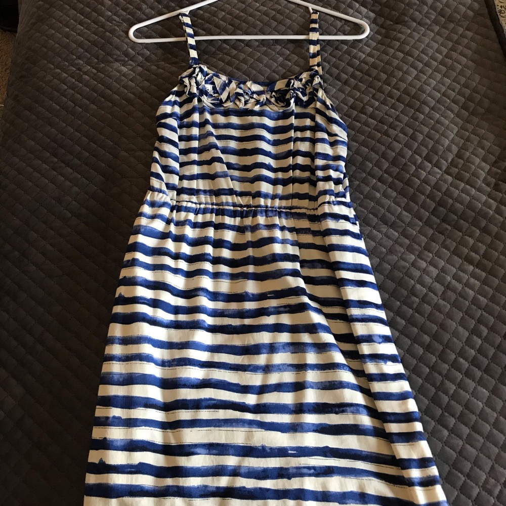 Loft striped summer dress